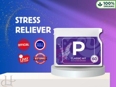 Organic Stress & Anxiety Relief capsules with B Complex - Excellent Mood & Sleep