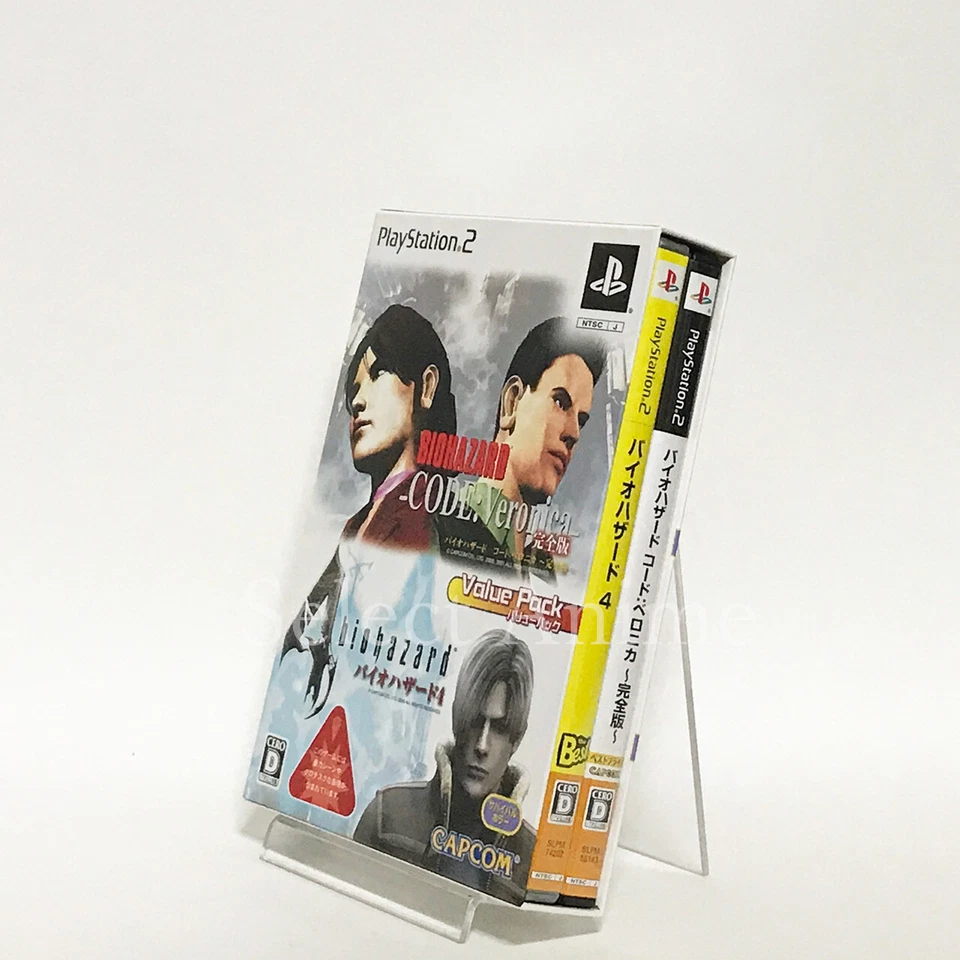 Resident Evil - Code: Veronica 2 pcs set PlayStation2 Japan Ver. - Image 2 of 4