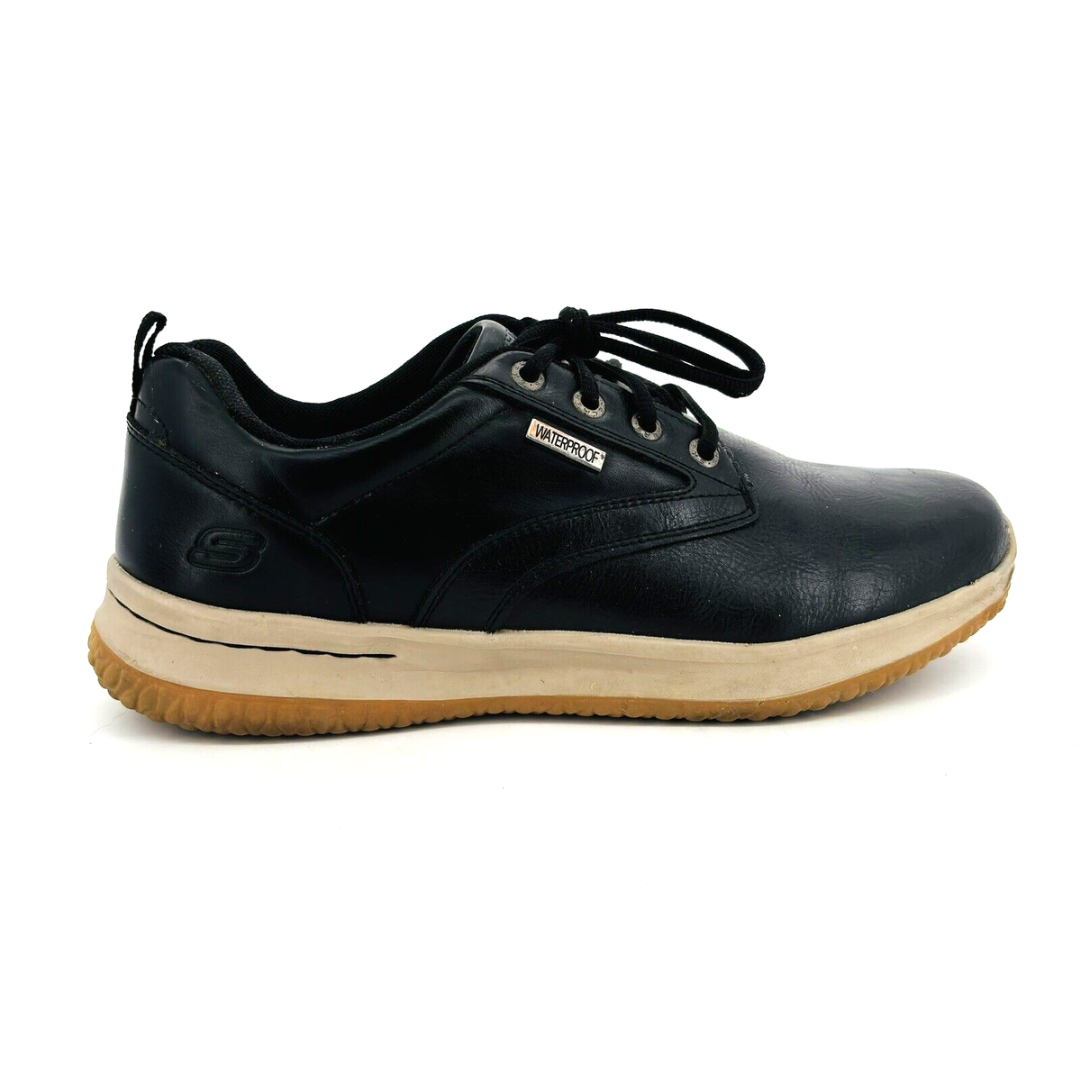 Mens 10 Classic Fit Skechers Delson Antigo Slip On Sneakers 65693