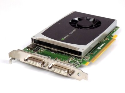1GB NVIDIA Quadro 2000D GDDR5 PCI-Express 2.0 x16 DVI-I 699-51232-0502-435 BULK