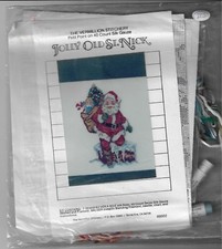 Vermillion Stitchery Jolly Old St. Nick 89002 Christmas Cross Stitch Kit- New