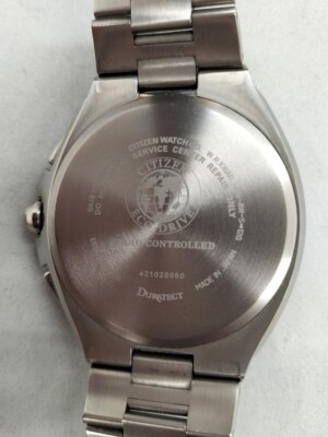 CITIZEN Eco-Drive E610-T018505 Quartz Men's Watch Black Dial