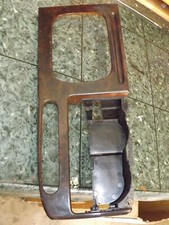 98-02 Oem Usdm Honda Accord Center Shifter Console Cup Holder Trim Panel Wood