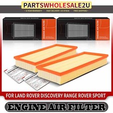 2x Engine Air Filter for Land Rover Defender 110 Defender 90 Range Rover Sport
