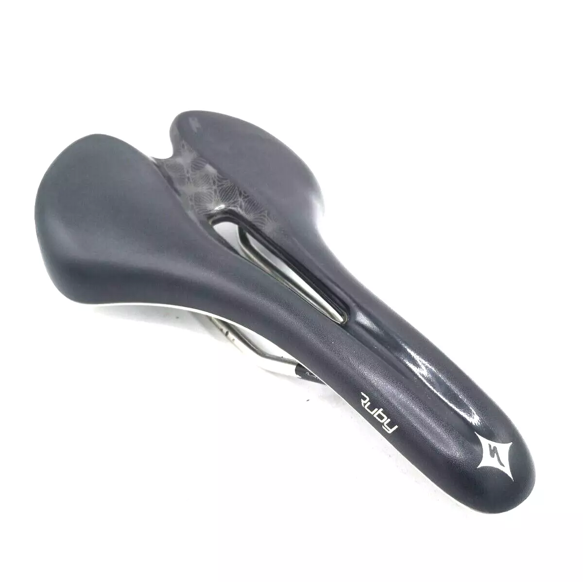 SPECIALIZED Ruby Hollow Ti 155mm Saddle USED 6A titanium cutout ergo light