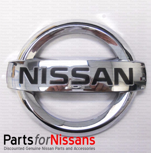 GENUINE NISSAN 20042015 TITAN ARMADA FRONT GRILLE EMBLEM NEW OEM eBay
