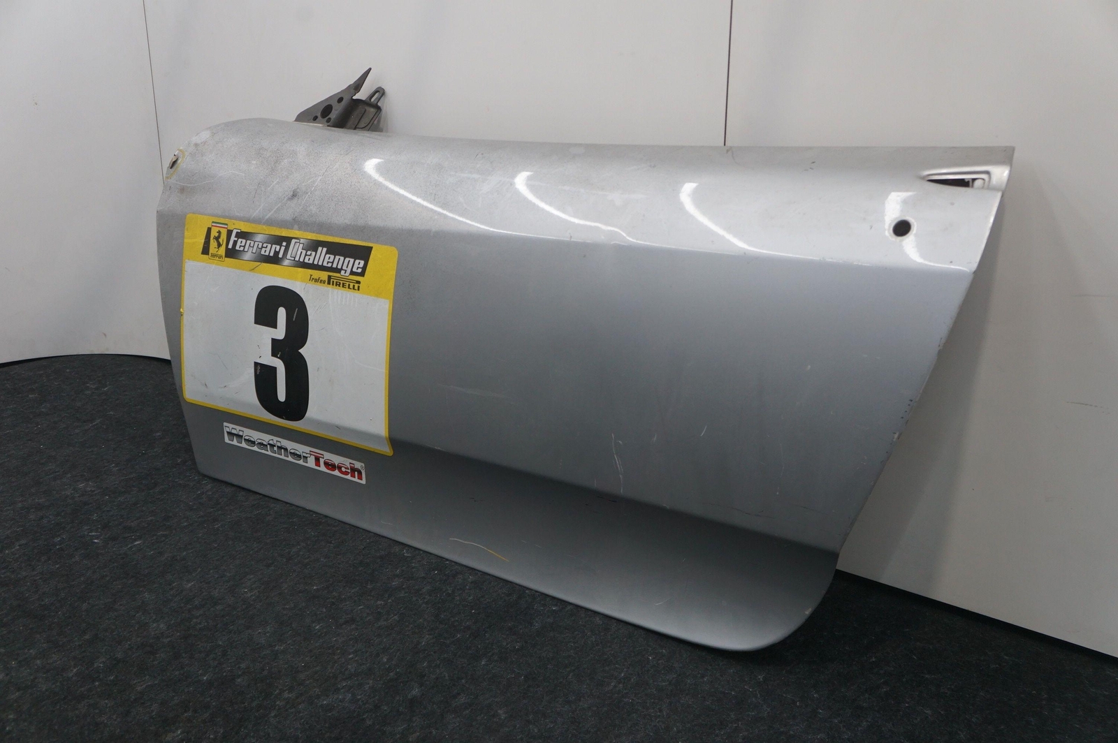 Left Driver Door Shell Grey OEM 69409811 Ferrari F430 Challenge 2006 *Note*