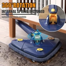 Cleaning mop 360 rotatable adjustable