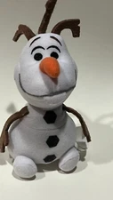 Olaf Disney Plush Frozen Snowman 8" Stuffed Doll By Disney Enterprises polyes