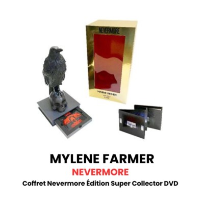 Mylene Farmer Nevermore Coffret Super Collector Edition New 2 CD DVD BLU-RAY
