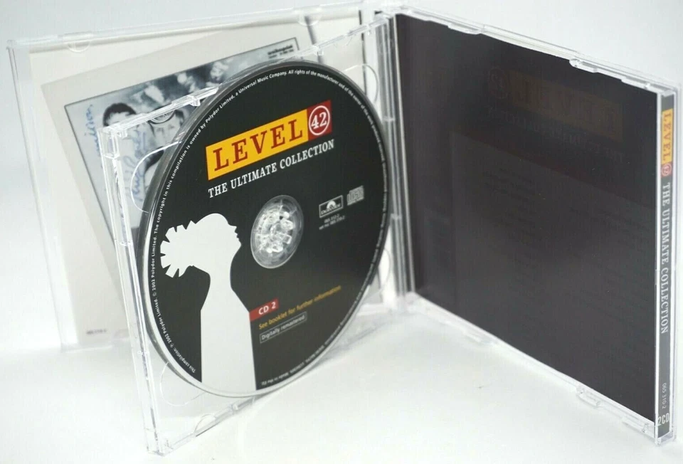 Level 42 : The Ultimate Collection - (2CD Anthology Album) - Mark King - HTF - Image 4 of 4