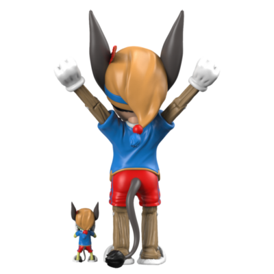 Mighty Jaxx A Wood Awakening Donkey BFF Edition by Juce Gace Vinyl