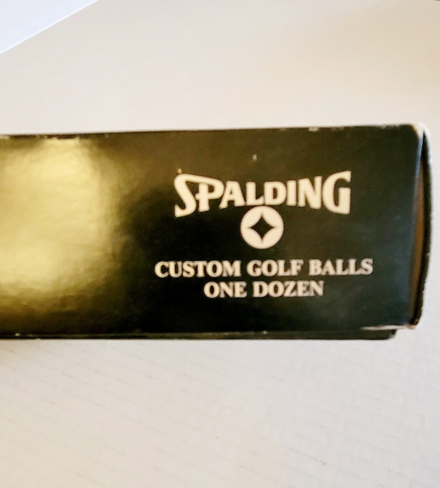 Spalding Golf Balls Vintage Custom One Dozen NIB eBay