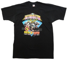 Dale Earnhardt XXL The Intimidator Tour 1992 Double-Sided Nascar Tee Made in USA