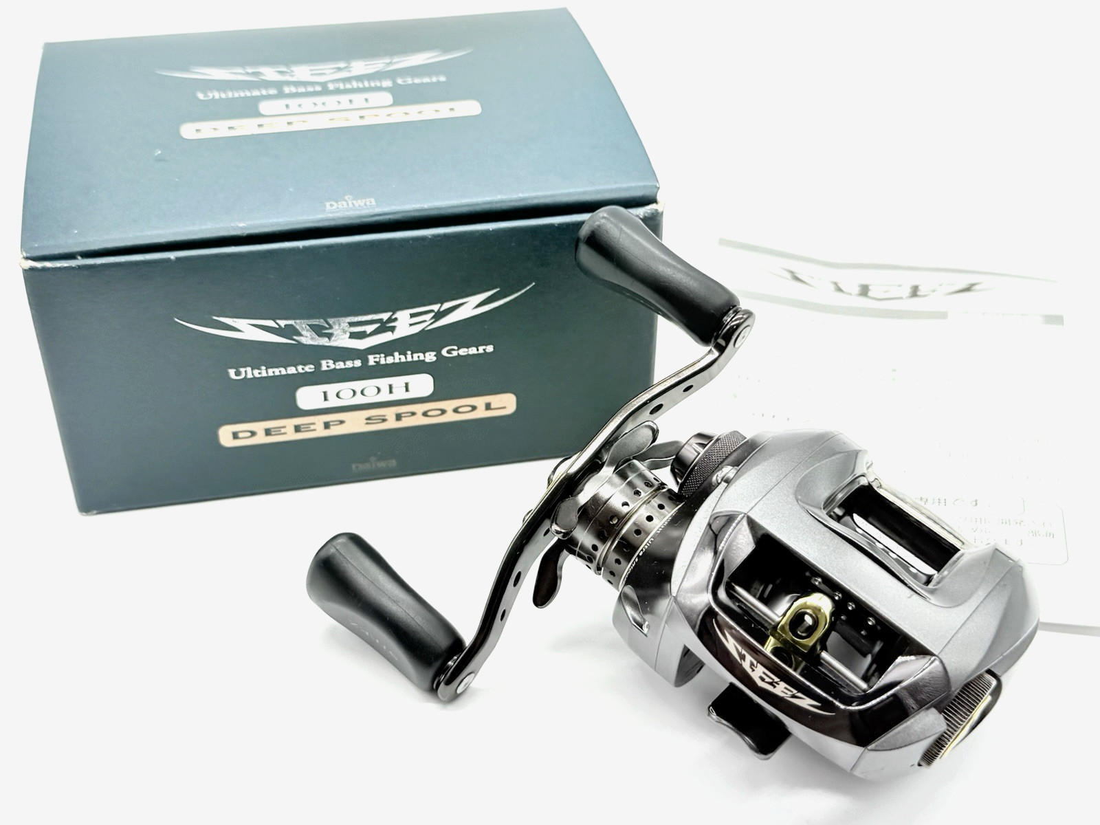 Daiwa Steez 100H Deep Spool Right Hand Baitcasting Reel "EXC