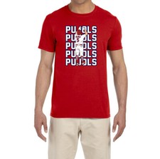 St. Louis Cardinals Albert Pujols Text Pic T-shirt