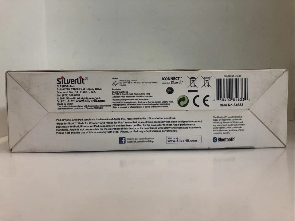 2011 Silverlit RC Helicopter Blu-Tech Heli - 84633 - Image 4 of 4