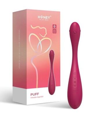 PUFF APP-CONTROLLED INFLATABLE KEGEL BALL RECHARGEABLE VIBE