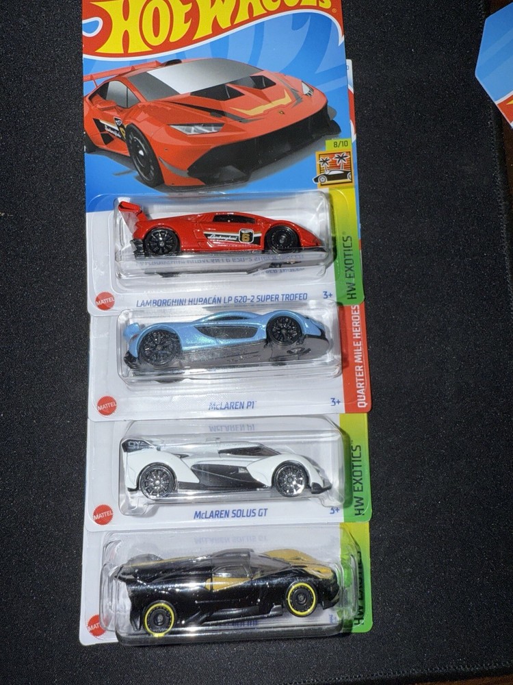 Hot Wheels 1:64 Exotic Lot