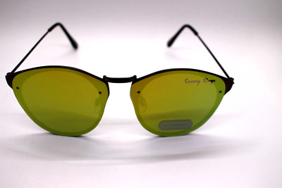 SUNNY RAYS RIMLESS SUNGLASSES L16148-M6Y5 100%UV PROTECTION YELLOW LENS