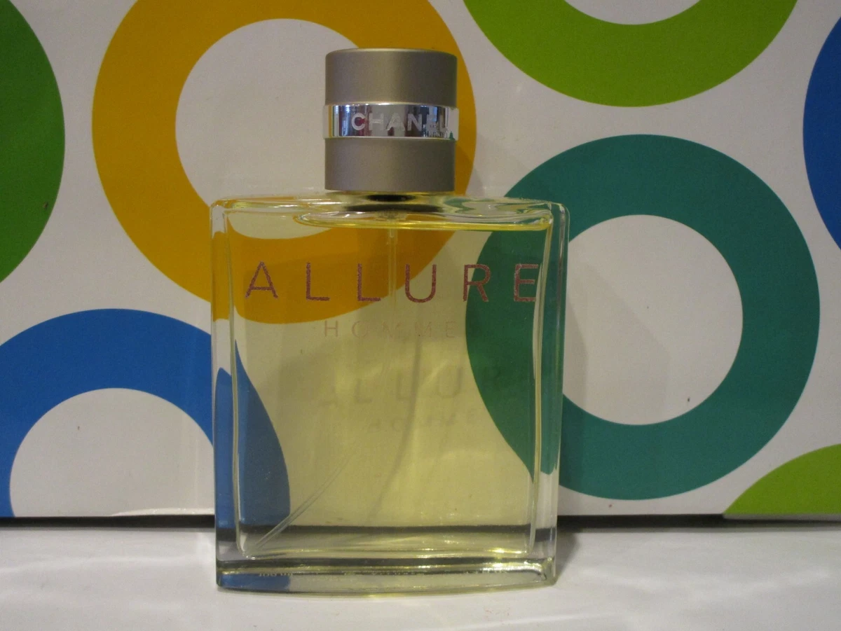 CHANEL ~ ALLURE HOMME EAU DE TOILETTE SPRAY ~ 3.4 OZ