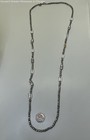 Banana Republic Two Tone Red & Grey Crystal Beads Layering Necklaces 40g — photo 2