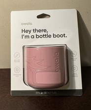 Owala Wild Rose Cowgirl Bottle Boot 24 oz Bottles Pink Non-Slip Dishwasher Safe