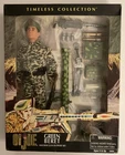 GI JOE TIMELESS COLLECTION GREEN BERET SOLDIER MACHINE GUN OUTPOST SET