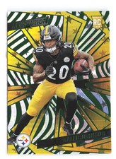 2025 Panini Revolution #223 Kaleb Johnson Green Astro #/699