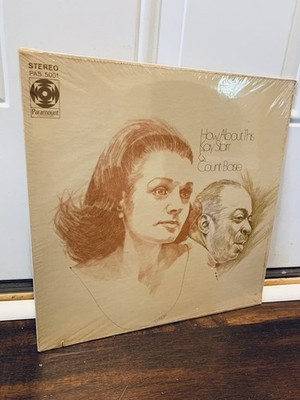 Sealed! KAY STARR & COUNT BASIE HOW ABOUT THIS PARAMOUNT PAS-5001 Vinyl Lp