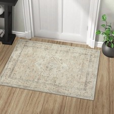 Washable Rug 2x3 Kitchen Mats for Floor Entryway, Non Slip Front Door Mat for...