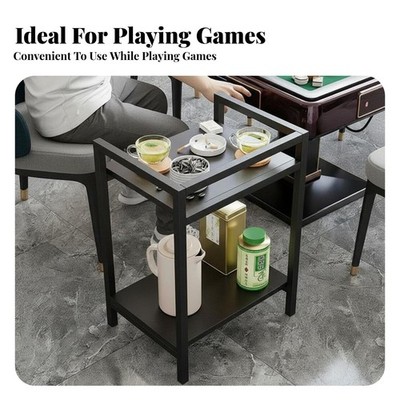 Zweistufigdidasdidaser Tisch Tisch Mahjong-Teetisch Robustdas Gdastell