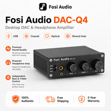 Fosi Audio Q4 Kopfhörer Verstärker192 kHz U...