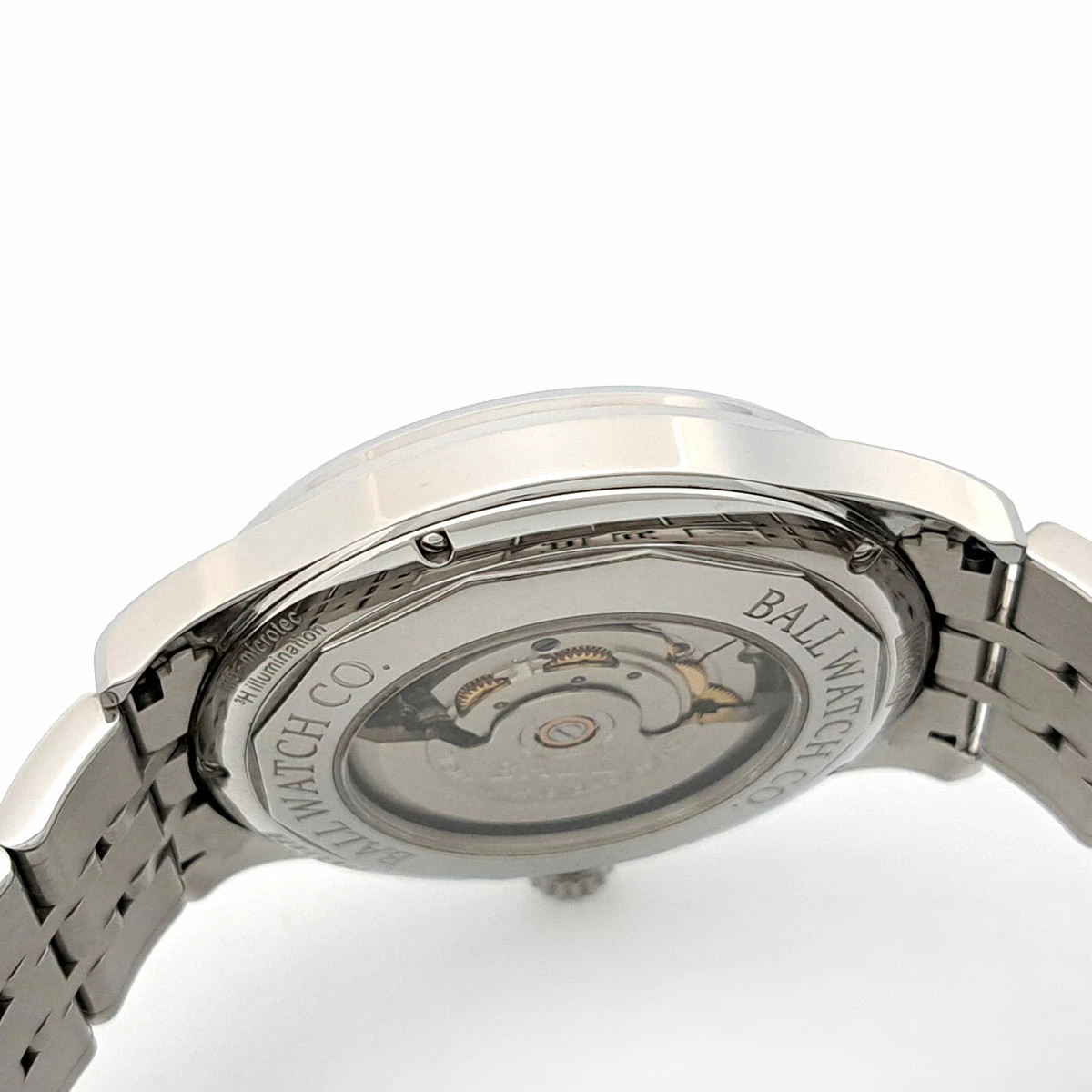 BALL WATCH Trainmaster NM3080D Automatic Stainles… - image 4