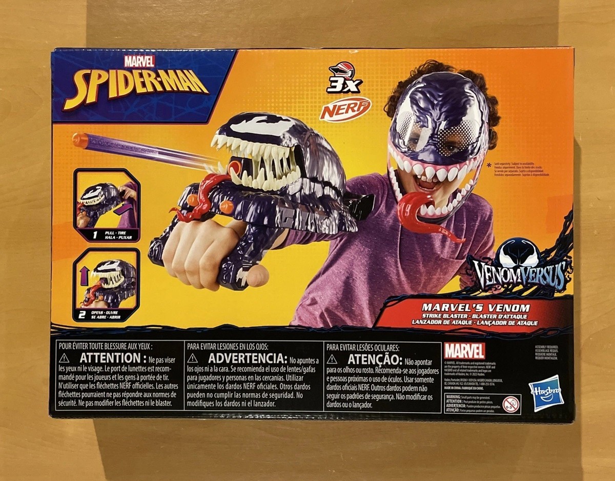 Spider-Man VenomVersus NERF Gun Marvel's Venom Strike Blaster