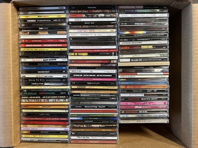 100 CD LOT #2! ROCK PUNK INDIE NUMETAL GARAGE EMO SCREAMO ETC... FREE SHIPPING!