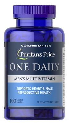 Puritan's Pride One Daily Men's Multivitamin - 100 Caplets
