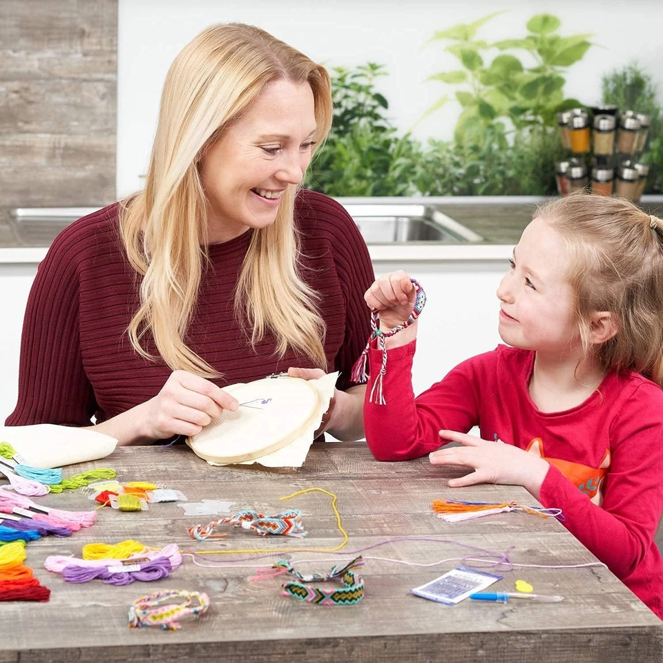 100-Color Embroidery Thread Kit with Needles & Accessories - Image 4 of 4