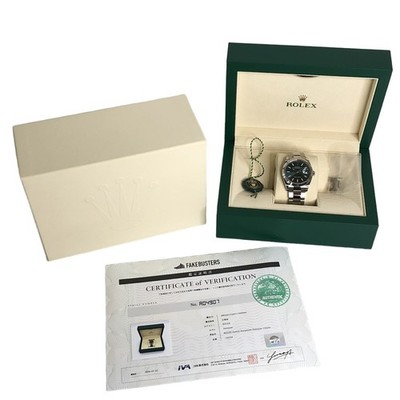 ROLEX Datejust 36 126234 Mint Green Oystersteel Automatic Men's Watch 11463914