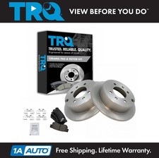 TRQ Rear Premium Posi Ceramic Brake Pad & Rotor Kit for Kia Optima Magentis