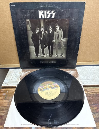 KISS Dressed To Kill Vinyl LP 1975 Original Casablanca NBLP 7016 AZ Pressing VG