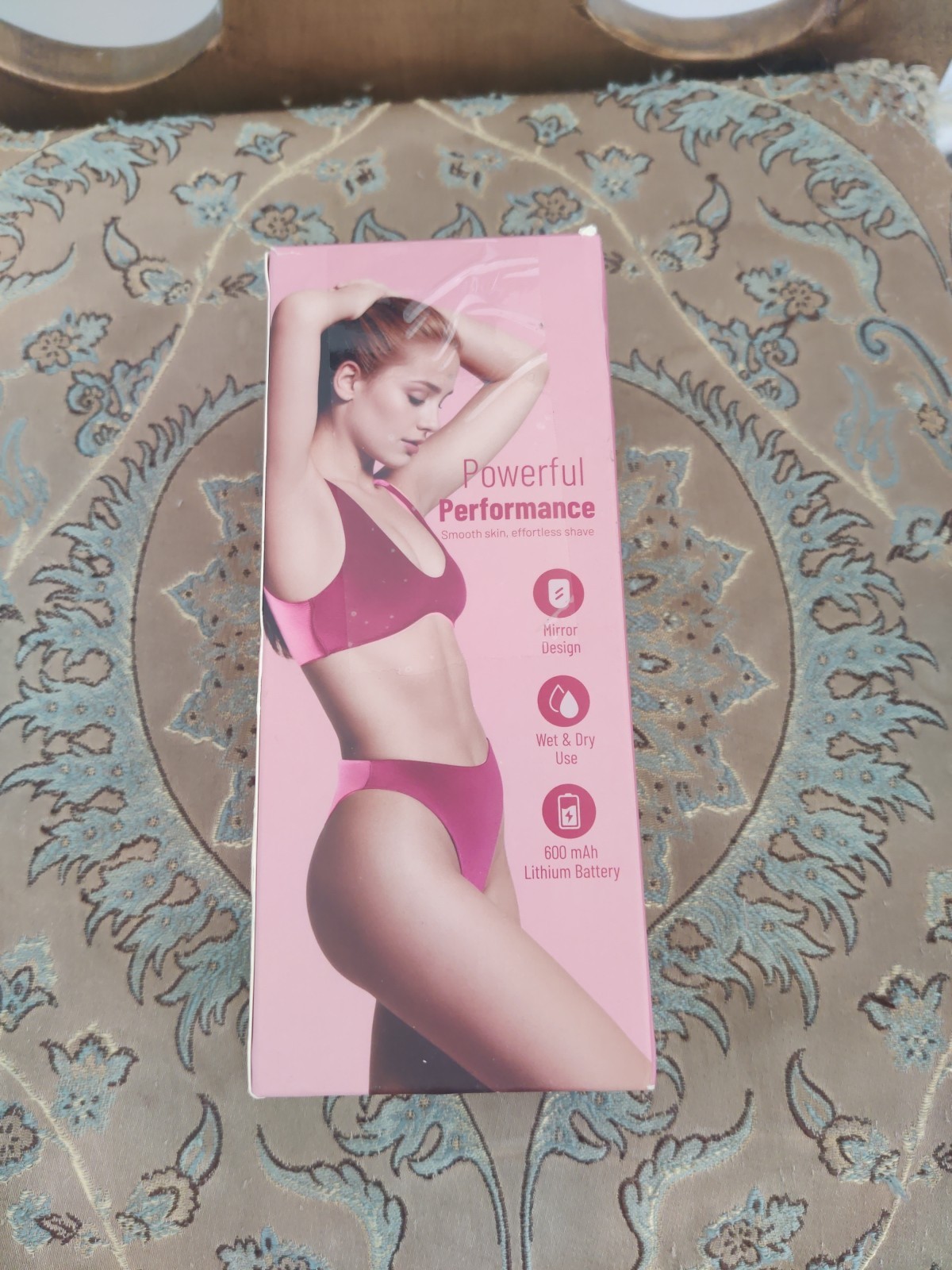 LGTH GT-01 Women’s Electric Body Trimmer with LED Light & Mirror