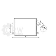 Condensateur Ford KUGA