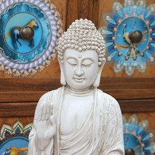 Buddha Statue for Home Decor Accents,Laughing Buddah Statue for Meditation Zen G