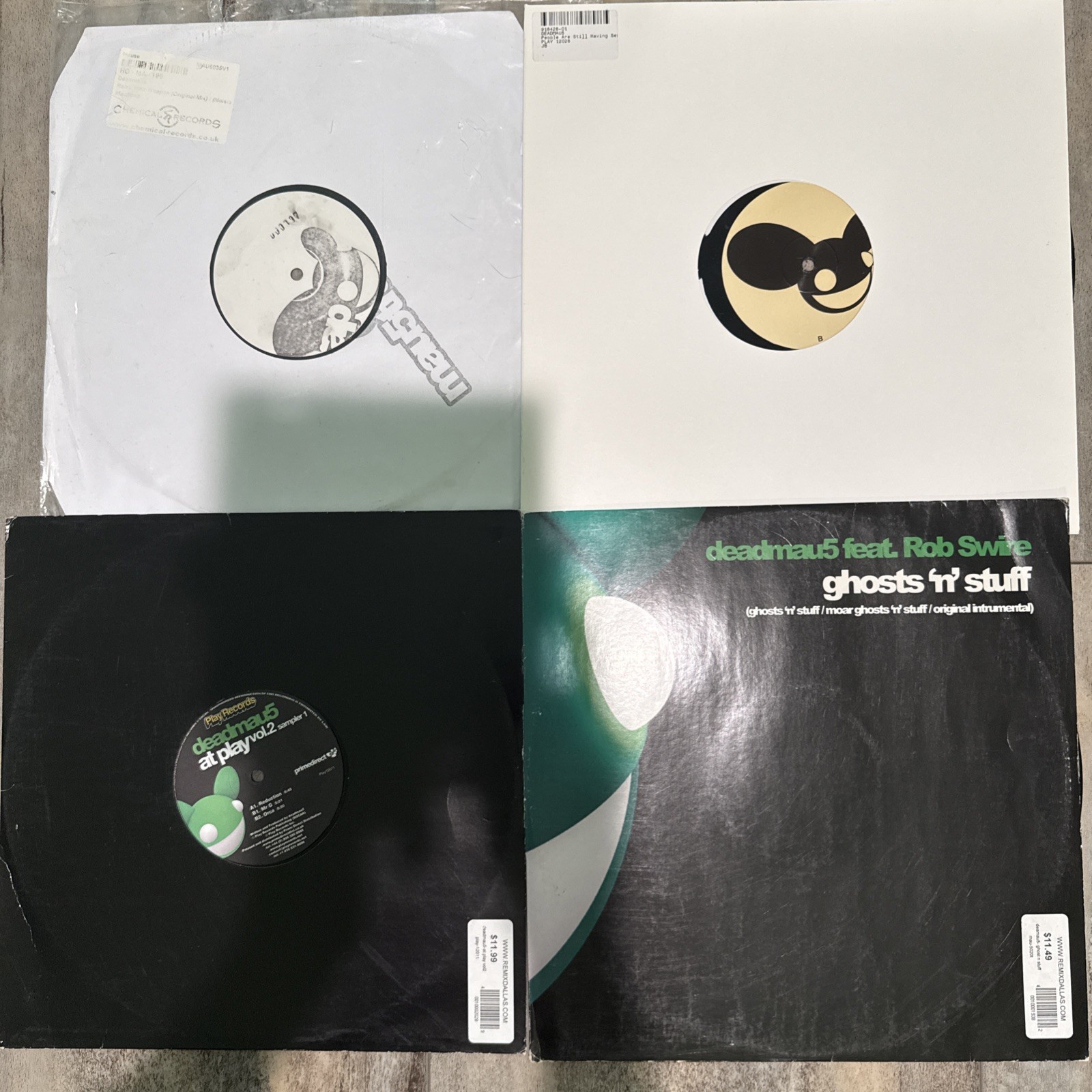 Raise Your Weapon / Ghosts 'n Stuff Vinyl Lot