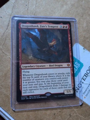 Magic: The Gathering Dragonhawk, Fate's Tempest (Bloomburrow) NM Condition