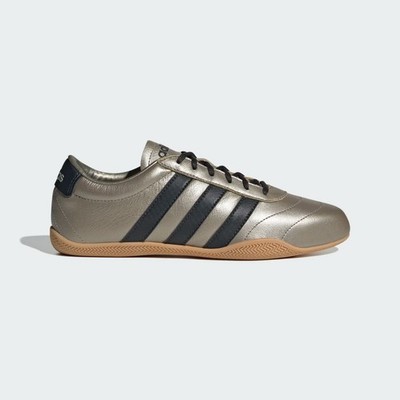 Adidas Grand Court LO Schuhe JQ9681 Cyber Metallic/Carbon/Gum Damen Gr.