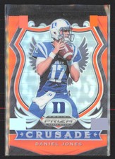 2020 Panini Prizm Draft Picks Daniel Jones Prizms Orange #35