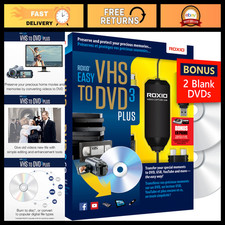 VHS to DVD Converter  Easy Video Transfer for VHS, Hi8, V8 to Digital  2 Bonus