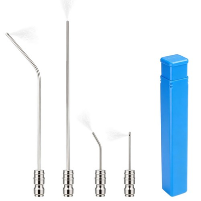 #ad High Pressure Washer Nozzle Kit For Washing Stainless Steel Flush Wand Exten... $31.45